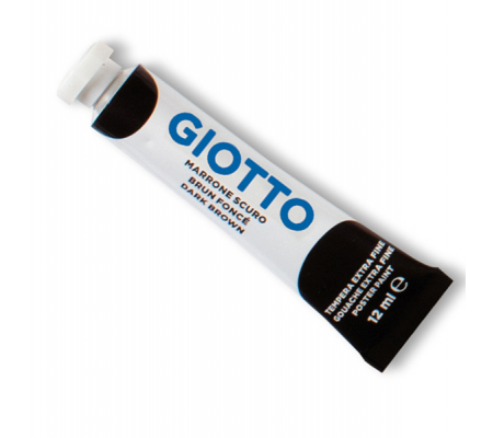 Tempera Tubo 4 - 12 ml - marrone - Giotto - 35202300 - 8000825967450 - DMwebShop