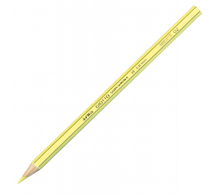 Pastello Supermina - mina 3,8 mm - giallo limone 02 - Giotto - 23900200 - 8000825045066 - DMwebShop