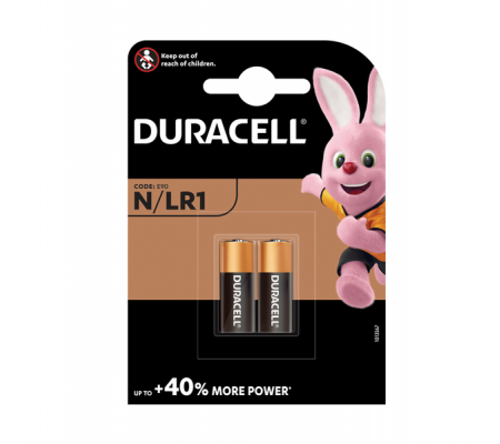 Pile - 1,5 V - MN9100 - blister 2 pezzi - Duracell - DU26 - 5000394203983 - DMwebShop