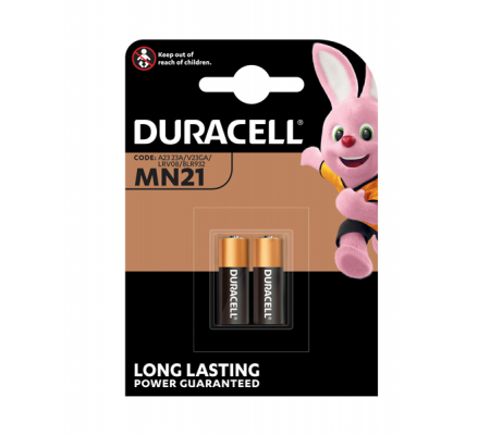 Pile - 12 V - MN21 - blister 2 pezzi - Duracell - DU25 - 5000394203969 - DMwebShop