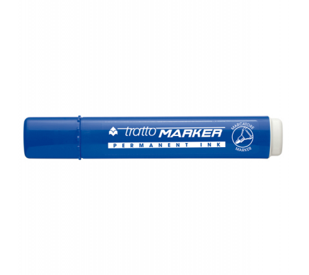 Marcatore permanente Marker - punta tonda - 2,5 mm - blu - conf. 12 pezzi - Tratto - 841101 - 8000825003905 - DMwebShop