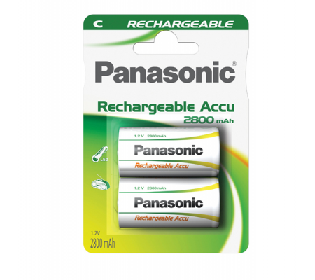 Mezzatorcia C Ready to use - ricaricabili - blister 2 pezzi - Panasonic - C307014 - DMwebShop