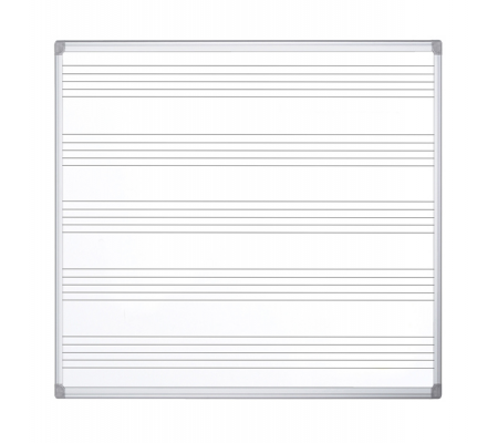 Lavagna magnetica Maya Musica - pentagramma musicale - 120 x 120 cm - Bi-office - CR1791170 - 5603750541790 - DMwebShop