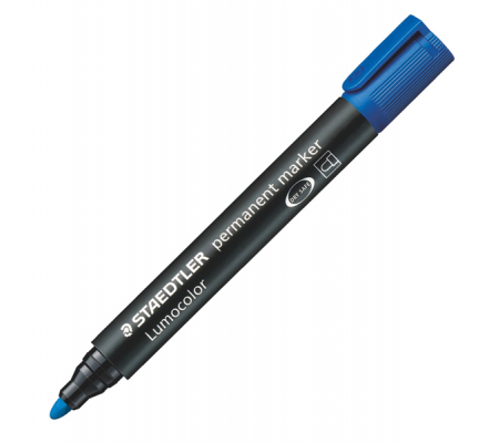 Marcatore Lumocolor permanent 352 - punta tonda - tratto - 2 mm - blu - conf. 10 pezzi - Staedtler - 352-3 - 4007817304631 - DMwebShop