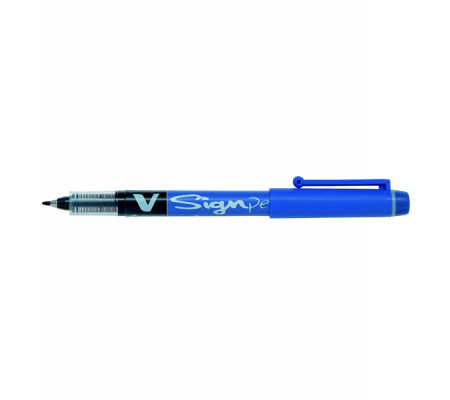 Pennarello V Signpen punta feltro - punta 2 mm - blu - Pilot - 001501 - 4902505134678 - DMwebShop