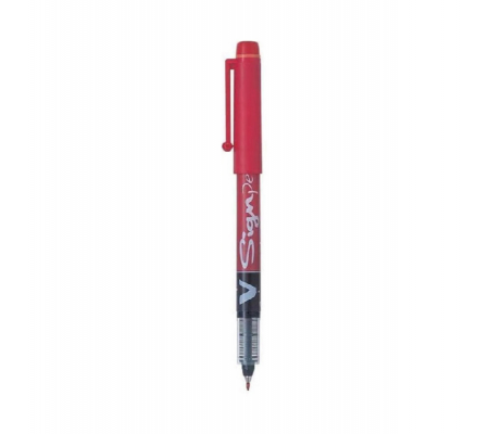 Pennarello V Signpen - punta 2 mm - rosso - Pilot - 001502 - 4902505134661 - DMwebShop