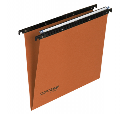 Cartella sospesa Cartesio - cassetto - interasse 33 cm - fondo V - 31,2 x 25 cm - arancio - Bertesi - 100/330-B2 - 8058983260661 - DMwebShop