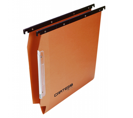 Cartella sospesa Cartesio - armadio - interasse 33 cm - fondo V - 32,6 x 28 cm - arancio - Bertesi - 114FBETA-B2 - 8058983260890 - DMwebShop