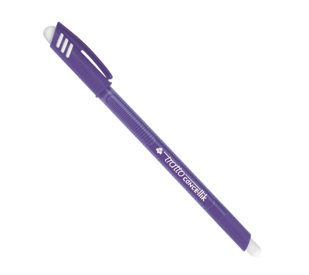 Penna a sfera cancellabile Cancellik - punta 1 mm - viola - Tratto - 826108 - 8000825826184 - DMwebShop