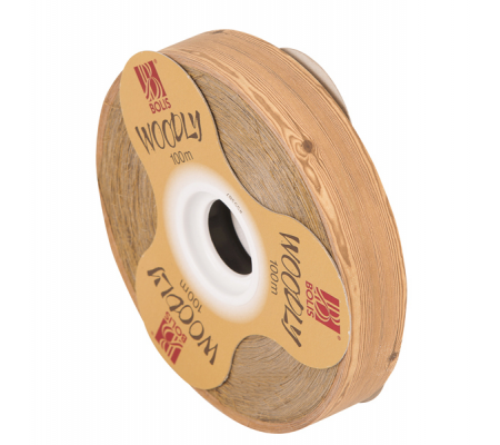 Rotolo nastro Woodly - legno goffrato - 24 mm x 100 mt - Bolis - 51282421082 - 8001565529250 - DMwebShop