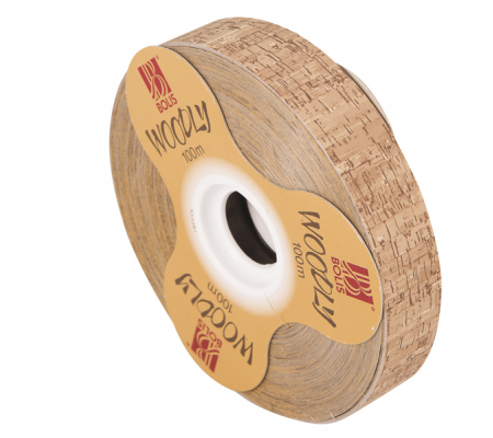 Rotolo nastro Woodly - sughero - 24 mm x 100 mt - Bolis - 51282421070 - 8001565529229 - DMwebShop