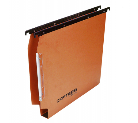 Cartella sospesa Cartesio - armadio - interasse 33 cm - fondo U 3 cm - 32,6 x 28 cm - arancio - conf. 50 pezzi - Bertesi - 114 F BETA 3-B2 - 8058983260890 - DMwebShop