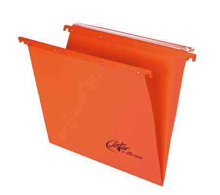 Cartella sospesa Joker - cassetto - interasse 33 cm - fondo V - 31,2 x 25 cm - arancio - conf. 25 pezzi - Bertesi - 400/330 Link-A2 - 8058983261408 - DMwebShop