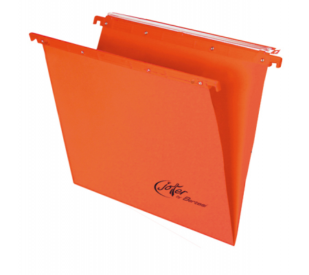 Cartella sospesa Joker - cassetto - interasse 39 cm - fondo V - 37 x 25 cm - arancio - Bertesi - 400/395 Link-A2 - 8058983261729 - DMwebShop