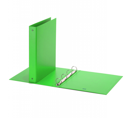 Raccoglitore Europa Neon - 4 anelli tondi 30 mm - dorso 4 cm - f.to utile 22 x 30 cm - verde neon - Favorit - 400052716 - 8008840000619 - DMwebShop