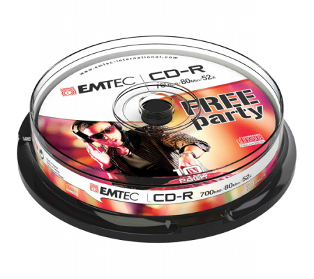 CD-R - 80min - 700mb - Emtec - ECOC801052CB - 3126170120182 - DMwebShop