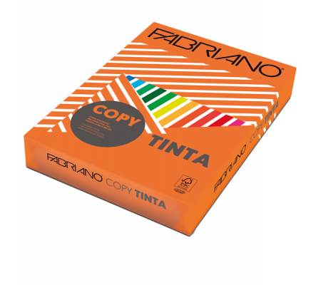 Carta Copy Tinta - A4 - 80 gr - colori forti aragosta - conf. 500 fogli - Fabriano - 60421297 - 8001348133209 - DMwebShop