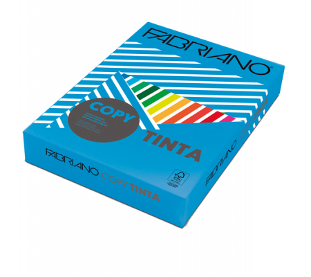 Carta Copy Tinta - A3 - 80 gr - colori forti azzurro - conf. 250 fogli - Fabriano - 60329742 - DMwebShop