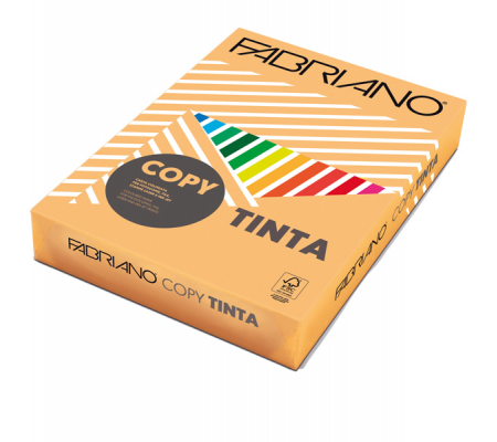 Carta Copy Tinta - A4 - 80 gr - colore tenue albicocca - conf. 500 fogli - Fabriano - 61321297 - 8001348133292 - DMwebShop
