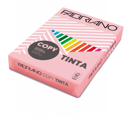 Carta Copy Tinta - A4 - 80 gr - colore tenue rosa - conf. 500 fogli - Fabriano - 61421297 - 8001348133308 - DMwebShop