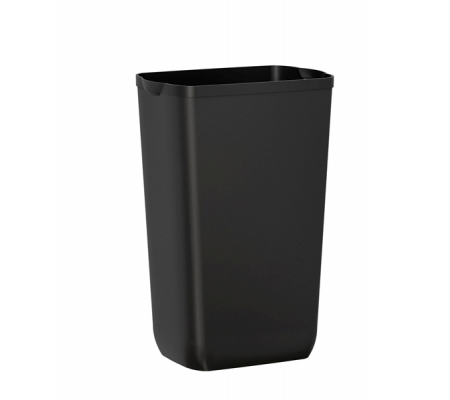 Cestino gettacarte Soft Touch - 33 x 22 x 49 cm - 23 lt - nero - Mar Plast - A74201NE - 8020090037207 - DMwebShop