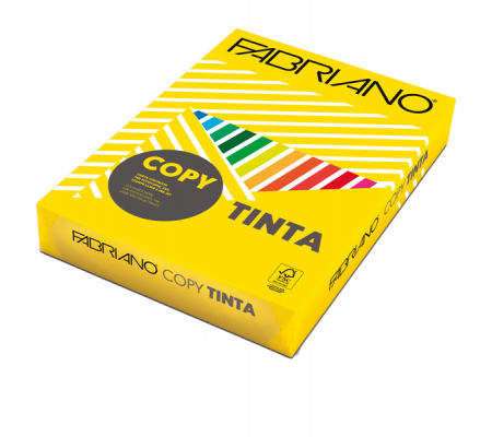 Carta Copy Tinta - A3 - 160 gr - colori forti giallo - conf. 125 fogli - Fabriano - 60216042 - 8001348154136 - DMwebShop