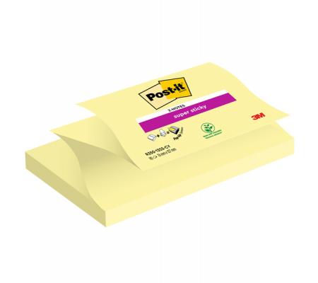 Blocco Super Sticky Z Notes - giallo Canary - 76 x 127 mm - 90 fogli - Post-it - 7100290171 - 4064035065829 - DMwebShop