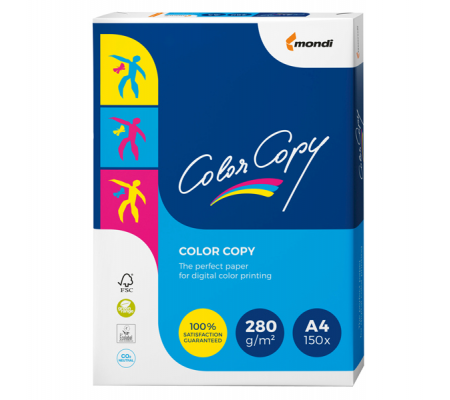 Carta Color Copy - A4 - 280 gr - bianco - conf. 150 fogli - Mondi - 6381 - 9003974413907 - DMwebShop