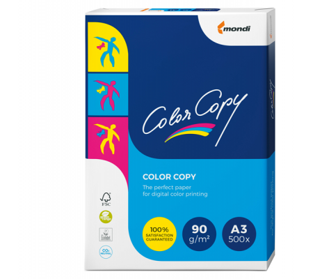 Carta Color Copy - A3 - 90 gr - bianco - conf. 500 fogli - Mondi - 9003974413068 - DMwebShop