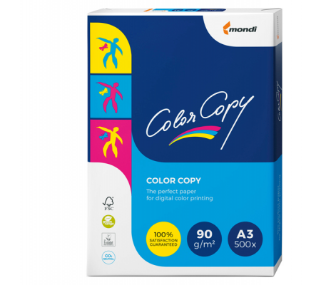 Carta Color Copy - A3 - 90 gr - bianco - conf. 500 fogli - Mondi - 6317 - 9003974413068 - DMwebShop