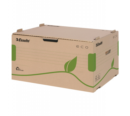 Scatola container EcoBox - 34 x 43,9 x 25,9 cm - apertura laterale - conf. 10 pezzi - Esselte - 623919 - 4049793026282 - DMwebShop