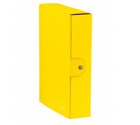 Scatola progetto WOW - dorso 8 cm - giallo - conf. 5 pezzi - Leitz - 39670016 - 4002432120567 - DMwebShop