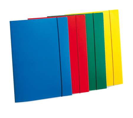 Cartellina con elastico - PPL - 3 lembi - 23,5 x 34,5 cm - rosso - Fellowes - U110-RO - 8015687007343 - DMwebShop