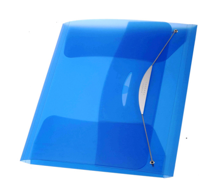 Cartellina con elastico Swing - PPL - 23,5 x 34,5 cm - blu - Fellowes - 40336. - 8015687015966 - DMwebShop