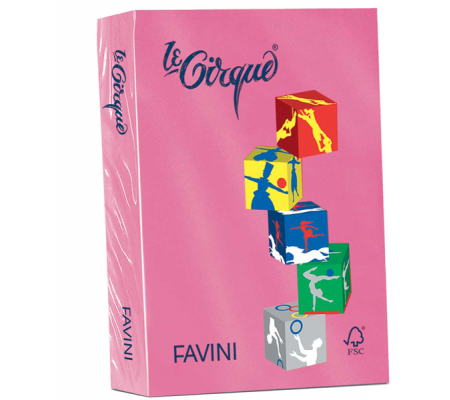 Carta Le Cirque - A4 - 160 gr - ciclamino 206 - conf. 250 fogli - Favini - A74F304 - 8025478320827 - DMwebShop