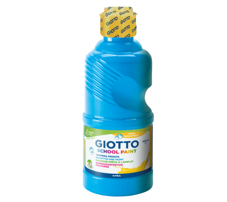 Tempera pronta - 250 ml - cyano - Giotto - 530815 - 8000825005282 - DMwebShop