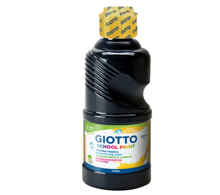 Tempera pronta - 250 ml - nero - Giotto - 530824 - 8000825005305 - DMwebShop