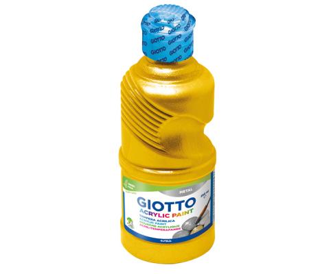 Tempera pronta acrilica - 250 ml - oro - Giotto - 53380000 - 8000825534225 - DMwebShop