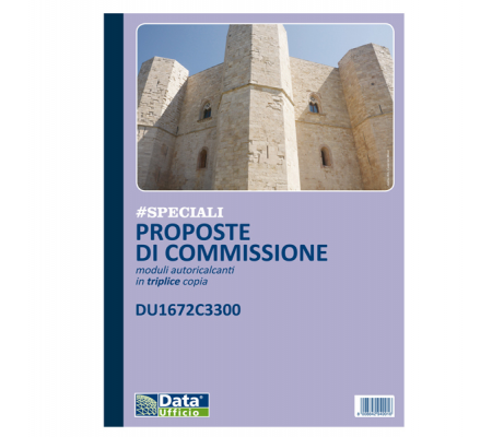Blocco proposte commissione - 33-33-33 copie autoricopianti - 8008842585480 - DMwebShop