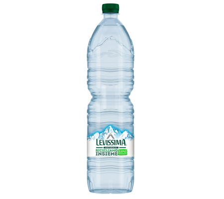 Acqua naturale - 1,5 lt - bottiglia 25% RPET - conf. 6 pezzi - Levissima - 4903313 - 80000532 - DMwebShop