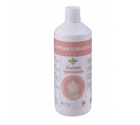 Sapone igienizzante mousse EcoFoam - 1 lt - Medial International - 85000223 - 8056324535157 - DMwebShop