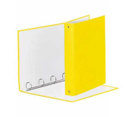 Raccoglitore Meeting - 4 anelli tondi 30 mm - dorso 4 cm - f.to utile 22 x 30 cm - PPL - giallo vivida - Esselte - 395792930 - 8004157792933 - DMwebShop