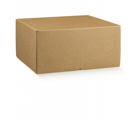 Scatola box per asporto linea Marmotta - 30 x 40 x 19,5 cm - avana - Scotton - 38530C - 8007402385300 - DMwebShop