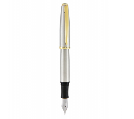 Penna stilografica Aldo Domani - punta M - fusto silver - Monteverde - J059673 - 080333596739 - DMwebShop