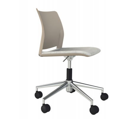 Sedia Home-Office Alpha AT - senza braccioli - beige - Unisit - APGT/BE/XBE - 8053470179051 - DMwebShop