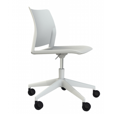 Sedia Home-Office Alpha Gb - senza braccioli - bianco - Unisit - APGB bianco - 8053470179365 - DMwebShop