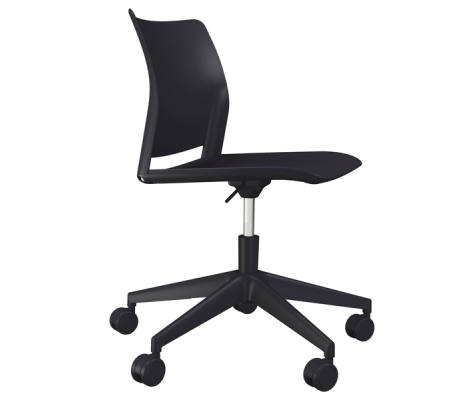 Sedia Home-Office Alpha GN - senza braccioli - nero - Unisit - APGN/NE - 8053470179358 - DMwebShop