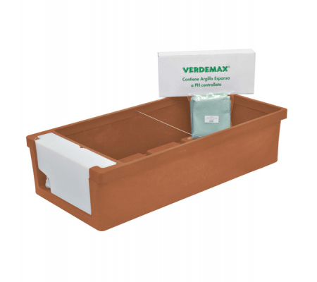 Kit Orto urbano - 115 x 58 x 28 cm - terracotta - Verdemax - 2250 - 8015358022507 - DMwebShop