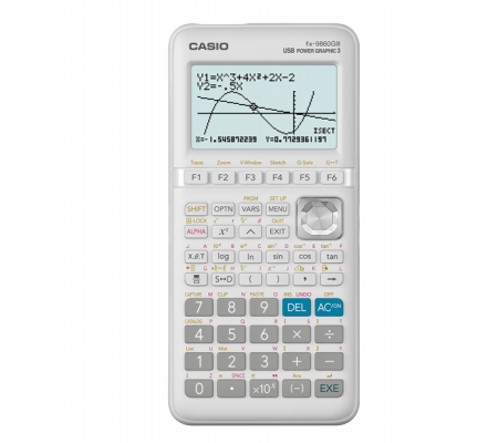 Calcolatrice scientifica grafica - FX-9860GIII - 900 funzioni - blu - Casio - FX-9860GIII-W-ET - 4549526611940 - DMwebShop