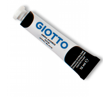 Tempera Tubo 4 - 12 ml - nero - Giotto - 35202400 - 8000825320248 - DMwebShop